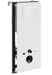 Инсталляция для унитаза Wasserkraft Abens 20TLT.010.ME.WH.WH04 с кнопкой