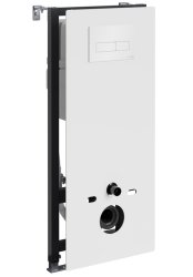 Инсталляция для унитаза Wasserkraft Abens 20TLT.010.ME.WH.WH03 с кнопкой