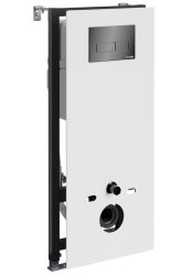 Инсталляция для унитаза Wasserkraft Abens 20TLT.010.ME.WH.PB03 с кнопкой