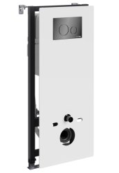 Инсталляция для унитаза Wasserkraft Abens 20TLT.010.ME.WH.PB02 с кнопкой