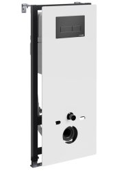 Инсталляция для унитаза Wasserkraft Abens 20TLT.010.ME.WH.MB03 с кнопкой