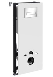 Инсталляция для унитаза Wasserkraft Abens 20TLT.010.ME.WH.CH03 с кнопкой