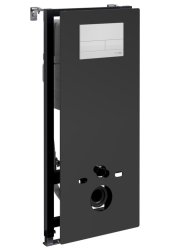 Инсталляция для унитаза Wasserkraft Abens 20TLT.010.ME.BL.WM04 с кнопкой
