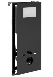 Инсталляция для унитаза Wasserkraft Abens 20TLT.010.ME.BL.WM03 с кнопкой