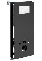 Инсталляция для унитаза Wasserkraft Abens 20TLT.010.ME.BL.WM02 с кнопкой
