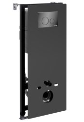 Инсталляция для унитаза Wasserkraft Abens 20TLT.010.ME.BL.PB02 с кнопкой