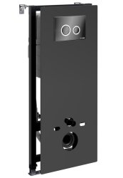 Инсталляция для унитаза Wasserkraft Abens 20TLT.010.ME.BL.PB01 с кнопкой