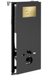 Инсталляция для унитаза Wasserkraft Abens 20TLT.010.ME.BL.MG01 с кнопкой