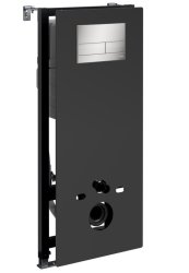 Инсталляция для унитаза Wasserkraft Abens 20TLT.010.ME.BL.BN04 с кнопкой