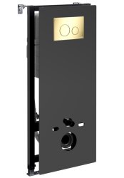 Инсталляция для унитаза Wasserkraft Abens 20TLT.010.ME.BL.PG02 с кнопкой