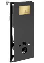 Инсталляция для унитаза Wasserkraft Abens 20TLT.010.ME.BL.MG04 с кнопкой