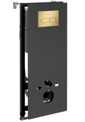 Инсталляция для унитаза Wasserkraft Abens 20TLT.010.ME.BL.MG03 с кнопкой