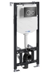 Инсталляция для унитаза Wasserkraft Aller 10TLT.010.ME.PB01 с кнопкой