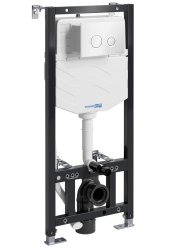 Инсталляция для унитаза Wasserkraft Aller 10TLT.010.ME.WH01 с кнопкой