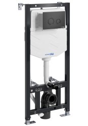 Инсталляция для унитаза Wasserkraft Aller 10TLT.010.ME.MB01 с кнопкой