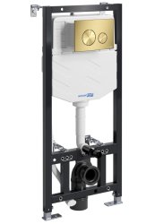Инсталляция для унитаза Wasserkraft Aller 10TLT.010.ME.MG02 с кнопкой