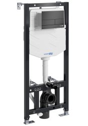 Инсталляция для унитаза Wasserkraft Aller 10TLT.010.ME.MB04 с кнопкой