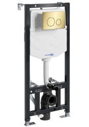 Инсталляция для унитаза Wasserkraft Aller 10TLT.010.ME.PG02 с кнопкой