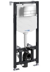 Инсталляция для унитаза Wasserkraft Aller 10TLT.010.ME.CH04 с кнопкой