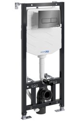 Инсталляция для унитаза Wasserkraft Aller 10TLT.010.ME.PB03 с кнопкой