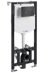 Инсталляция для унитаза Wasserkraft Aller 10TLT.010.ME.MB02 с кнопкой