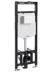 Инсталляция для унитаза Wasserkraft Alme 15TLT.010.ME.WH02 с кнопкой