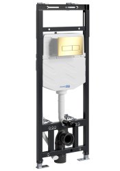 Инсталляция для унитаза Wasserkraft Alme 15TLT.010.ME.PG03 с кнопкой