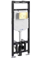 Инсталляция для унитаза Wasserkraft Alme 15TLT.010.ME.PG02 с кнопкой