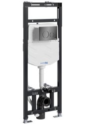 Инсталляция для унитаза Wasserkraft Alme 15TLT.010.ME.PB02 с кнопкой