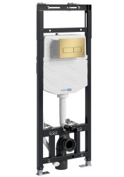 Инсталляция для унитаза Wasserkraft Alme 15TLT.010.ME.MG03 с кнопкой