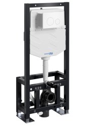 Инсталляция для унитаза Wasserkraft Dill 61TLT.010.ME.WM02 с кнопкой