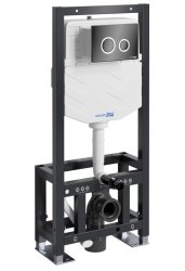 Инсталляция для унитаза Wasserkraft Dill 61TLT.010.ME.PB01 с кнопкой