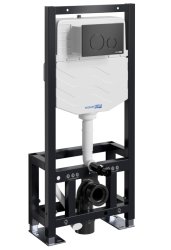 Инсталляция для унитаза Wasserkraft Dill 61TLT.010.ME.MB02 с кнопкой