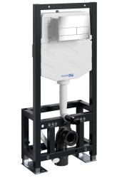 Инсталляция для унитаза Wasserkraft Dill 61TLT.010.ME.CH04 с кнопкой