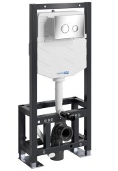 Инсталляция для унитаза Wasserkraft Dill 61TLT.010.ME.CH01 с кнопкой