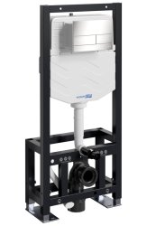 Инсталляция для унитаза Wasserkraft Dill 61TLT.010.ME.BN04 с кнопкой