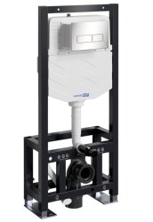 Инсталляция для унитаза Wasserkraft Dill 61TLT.010.ME.BN03 с кнопкой
