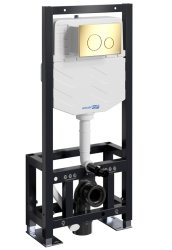 Инсталляция для унитаза Wasserkraft Dill 61TLT.010.ME.PG02 с кнопкой