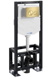 Инсталляция для унитаза Wasserkraft Dill 61TLT.010.ME.MG02 с кнопкой