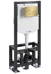 Инсталляция для унитаза Wasserkraft Dill 61TLT.010.ME.MG01 с кнопкой