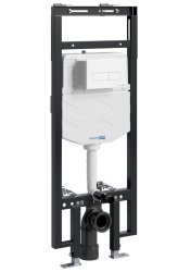 Инсталляция для унитаза Wasserkraft Dinkel 58TLT.010.ME.WM03 с кнопкой