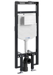 Инсталляция для унитаза Wasserkraft Dinkel 58TLT.010.ME.WH04 с кнопкой