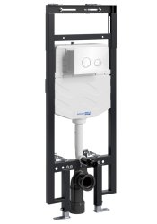 Инсталляция для унитаза Wasserkraft Dinkel 58TLT.010.ME.WH01 с кнопкой