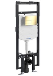 Инсталляция для унитаза Wasserkraft Dinkel 58TLT.010.ME.PG04 с кнопкой