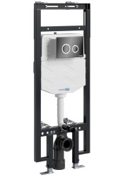 Инсталляция для унитаза Wasserkraft Dinkel 58TLT.010.ME.PB01 с кнопкой