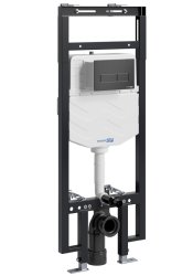 Инсталляция для унитаза Wasserkraft Dinkel 58TLT.010.ME.MB03 с кнопкой