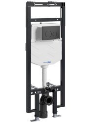 Инсталляция для унитаза Wasserkraft Dinkel 58TLT.010.ME.MB02 с кнопкой