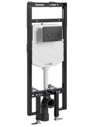 Инсталляция для унитаза Wasserkraft Dinkel 58TLT.010.ME.MB01 с кнопкой