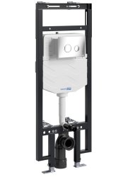 Инсталляция для унитаза Wasserkraft Dinkel 58TLT.010.ME.CH01 с кнопкой