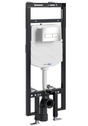 Инсталляция для унитаза Wasserkraft Dinkel 58TLT.010.ME.BN03 с кнопкой